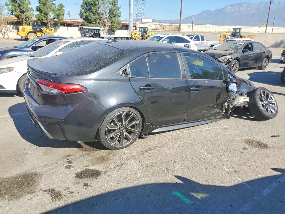 2021 Toyota Corolla VIN 5YFS4MCE7MP094823 COPART salvage auction — FRONT END, Ca - Salvage Certificate, sold $4,650 on 2026-07-23 (photo 3)