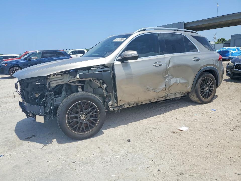 2020 Mercedes-benz Gle VIN 4JGFB5KB0LA081463 COPART salvage auction — FRONT END, Fl - Certificate Of Title, sold $12,100 on 2026-07-28 (photo 1)