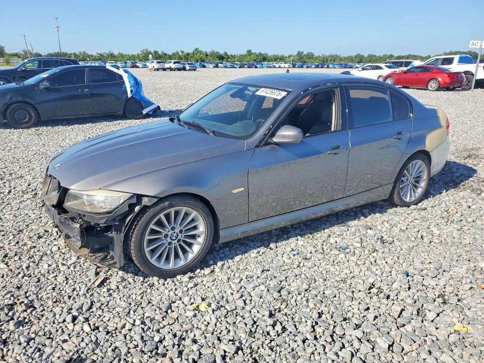 2011 BMW 3 series VIN WBAPN7C59BA781241 COPART salvage auction — FRONT END, MI - CERT OF TITLE-SALVAGE VEHICLE, sold $2,600 on 2026-08-04 (photo 1)