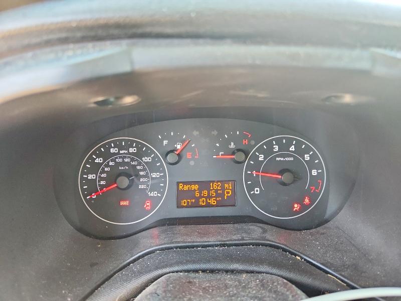 2022 Ram Promaster city VIN ZFBHRFAB7N6W99064 COPART salvage auction — REAR END, Co - Public - Salvage Title, sold $1,000 on 2026-07-28 (photo 9)