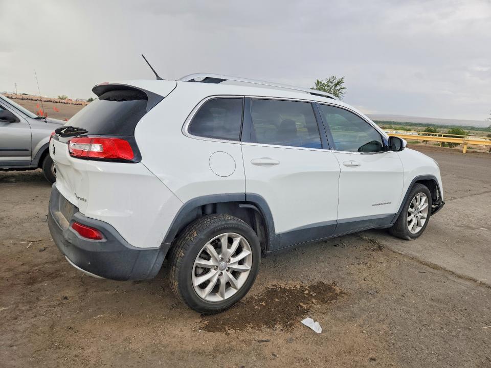 2015 Jeep Cherokee VIN 1C4PJLDS8FW505671 COPART salvage auction — FRONT END, NM - CERT OF TITLE-SALVAGE, sold $200 on 2026-09-16 (photo 3)