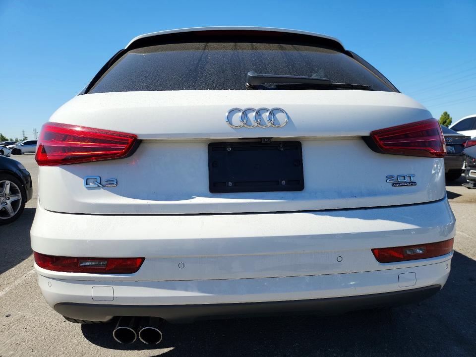 2016 Audi VIN WA1EFCFS1GR010213 COPART salvage auction — FRONT END, Ca - Salvage Certificate, sold $2,050 on 2026-07-16 (photo 6)