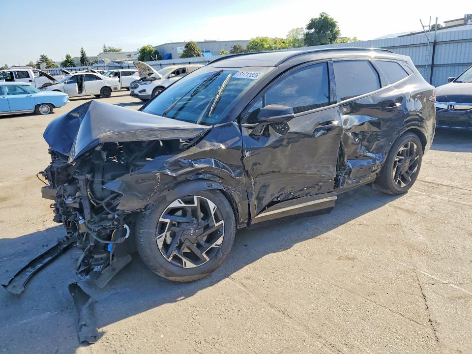2023 Kia Sportage VIN 5XYK53AF9PG030052 COPART salvage auction — FRONT END, Ca - Salvage Certificate, sold $2,600 on 2026-07-31 (photo 1)