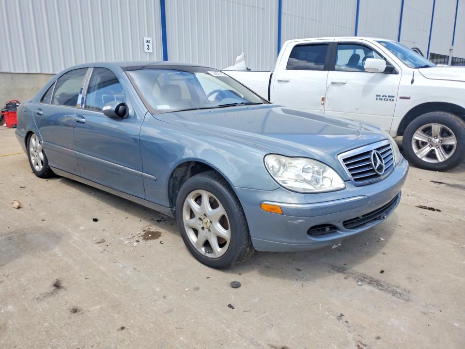 2004 Mercedes-benz S-klasse VIN WDBNG83J24A405103 COPART salvage auction — SIDE, KY - CERT OF TITLE-SALVAGE, sold $275 on 2026-07-22 (photo 4)