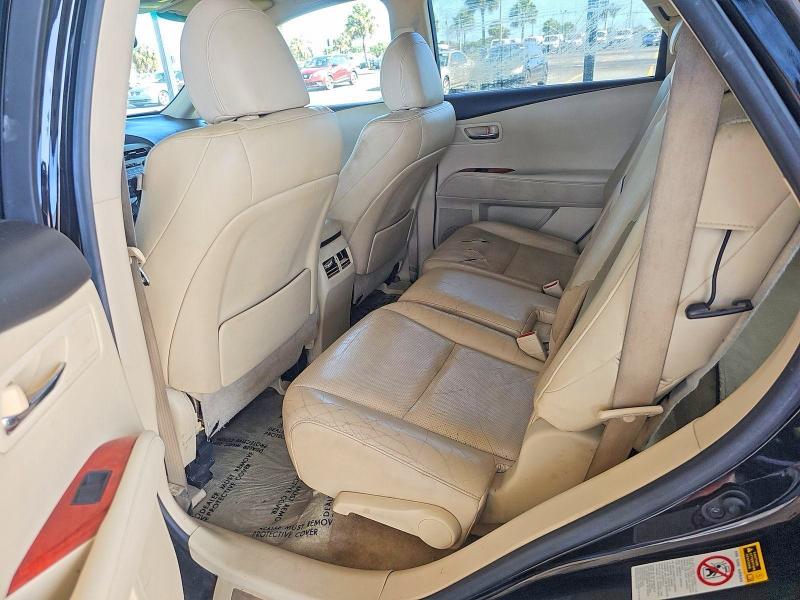 2010 Lexus Rx VIN JTJZK1BA0A2400480 COPART salvage auction — MINOR DENT/SCRATCHES, Fl - Certificate Of Title (P), sold $200 on 2026-07-17 (photo 6)
