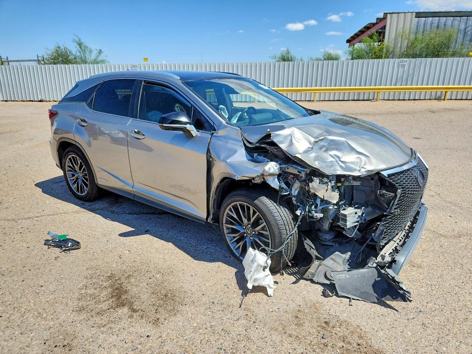 2019 Lexus Rx VIN 2T2BGMCA7KC039494 COPART salvage auction — FRONT END, Az - Cert Of Title - Salvage, sold $14,000 on 2026-07-31 (photo 4)