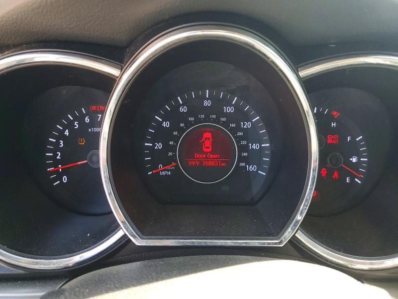 2013 Kia Optima VIN 5XXGM4A77DG230581 COPART salvage auction — FRONT END, Ca - Salvage Certificate, sold $550 on 2026-07-24 (photo 9)