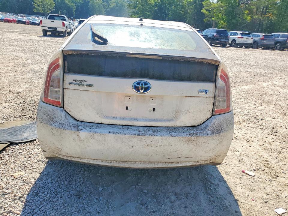 2012 Toyota Prius VIN JTDKN3DU0C5512695 COPART salvage auction — MINOR DENT/SCRATCHES, Nc - Dealer Only Clean Title, sold $2,544 on 2026-07-16 (photo 6)