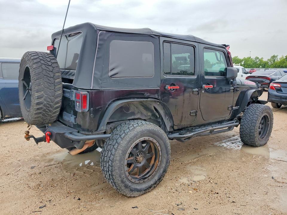 2014 Jeep Wrangler / VIN 1C4BJWDG8EL130405 COPART salvage auction — NORMAL WEAR, Tn - Salvage Certificate, sold $3,400 on 2026-07-24 (photo 3)