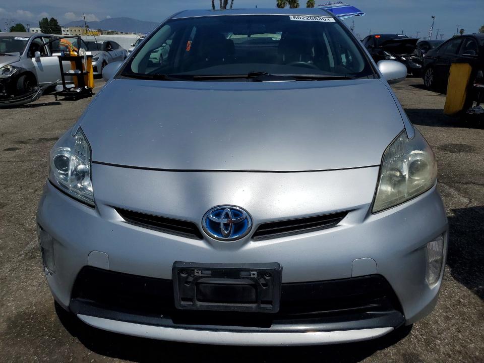 2014 Toyota Prius VIN JTDKN3DU8E1775754 COPART salvage auction — REAR END, Ca - Cert Of Title-Salvaged, sold $1,150 on 2026-07-31 (photo 5)