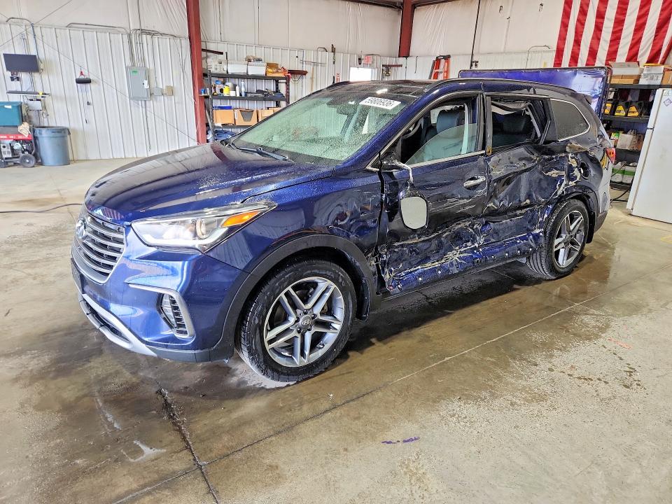 2017 Hyundai Santa fe VIN KM8SRDHF8HU192332 COPART salvage auction — SIDE, Id - Salvage Certificate Of Title, sold $200 on 2026-07-27 (photo 1)