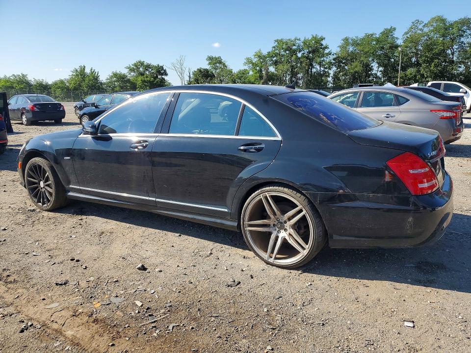 2011 Mercedes-benz S class VIN WDDNG9FBXBA387142 COPART salvage auction — UNDERCARRIAGE, MD - CERTIFICATE OF TITLE (P), sold $4,950 on 2026-08-10 (photo 2)