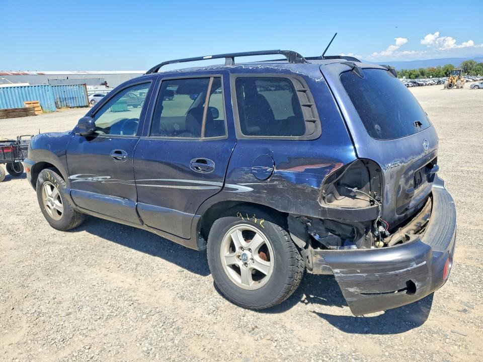 2004 Hyundai Santa fe VIN KM8SB12BX4U812309 COPART salvage auction — REAR END, CA - SALVAGE CERTIFICATE, sold $275 on 2026-07-17 (photo 2)