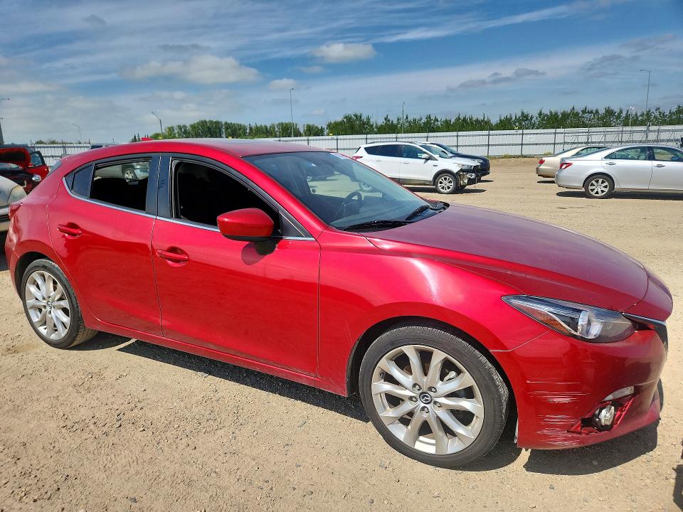 2016 Mazda 3 VIN JM1BM1M38G1286658 COPART salvage auction — SIDE, Ab - Bos - Salvage, sold $1,700 on 2026-07-23 (photo 4)