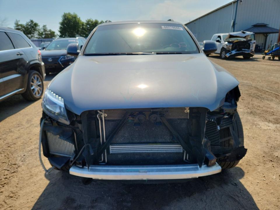 2014 Audi Q7 VIN WA1DMCFE9ED001975 COPART salvage auction — FRONT END, On - Permit Salvage, sold $750 on 2026-07-21 (photo 5)