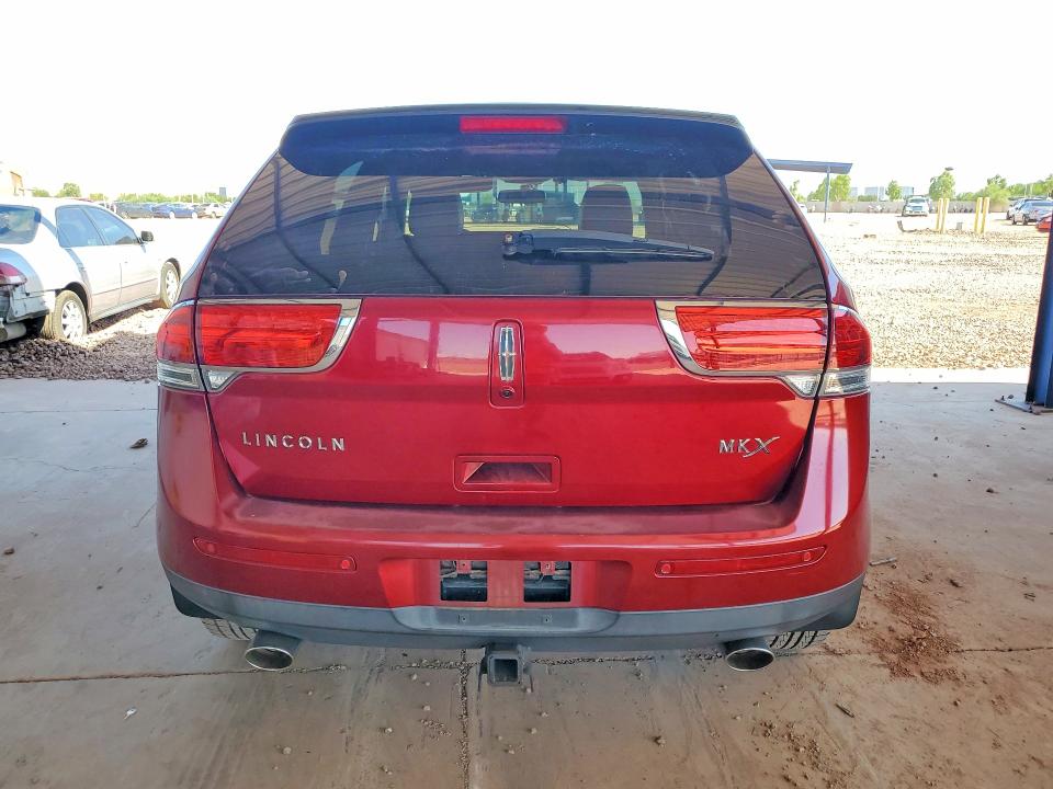 2013 Lincoln Mkx VIN 2LMDJ6JK3DBL39308 COPART salvage auction — FRONT END, AZ - CERT OF TITLE - SALVAGE, sold $1,800 on 2026-07-23 (photo 6)