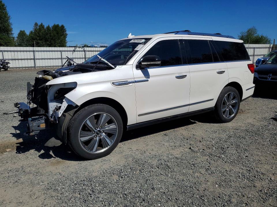 2019 Lincoln Navigator VIN 5LMJJ2LT3KEL09916 COPART salvage auction — FRONT END, Wa - Bill Of Sale, sold $7,700 on 2026-07-27 (photo 1)