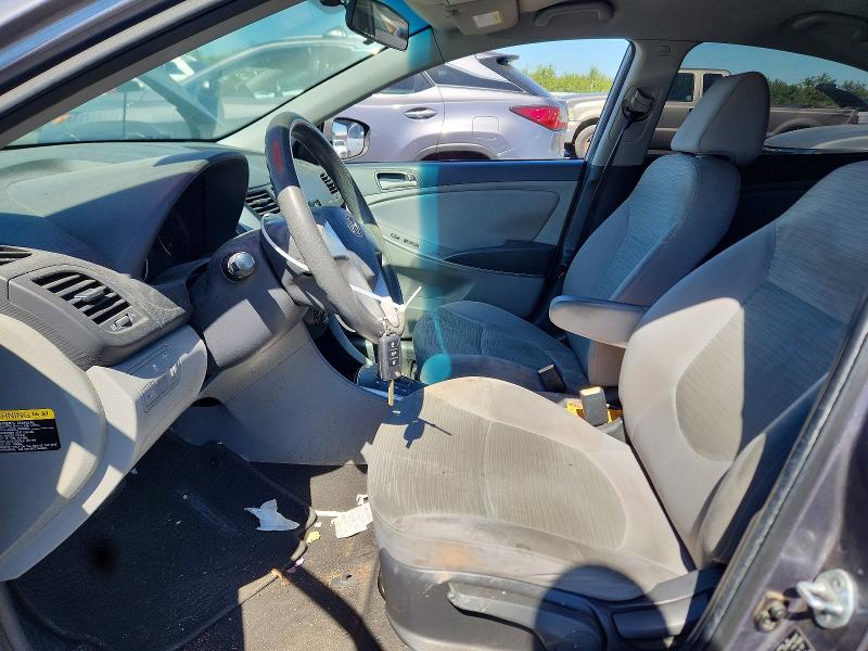 2015 Hyundai Accent VIN KMHCT4AEXFU872320 COPART salvage auction — REAR END, Ca - Salvage Certificate, sold $300 on 2026-07-23 (photo 7)