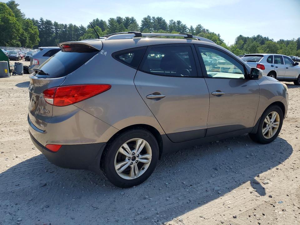 2013 Hyundai Tucson VIN KM8JUCAC0DU677434 COPART salvage auction — MECHANICAL, Ma - Certificate Of Title, sold $1,450 on 2026-07-30 (photo 3)
