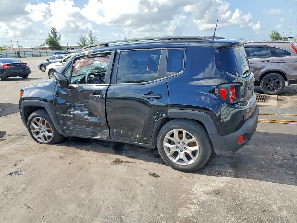 2018 Jeep Renegade VIN ZACCJABB4JPG84027 COPART salvage auction — SIDE, Fl - Cert Of Title Slvg Rebuildable, sold $1,250 on 2026-08-12 (photo 2)