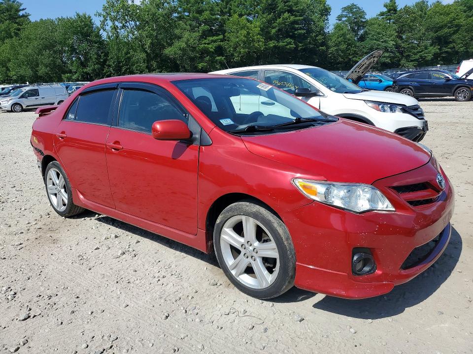 2013 Toyota Corolla VIN 5YFBU4EE5DP202112 COPART salvage auction — REAR END, Ma - Cert Of Title-Reconstrctd Coll, sold $1,950 on 2026-07-27 (photo 4)
