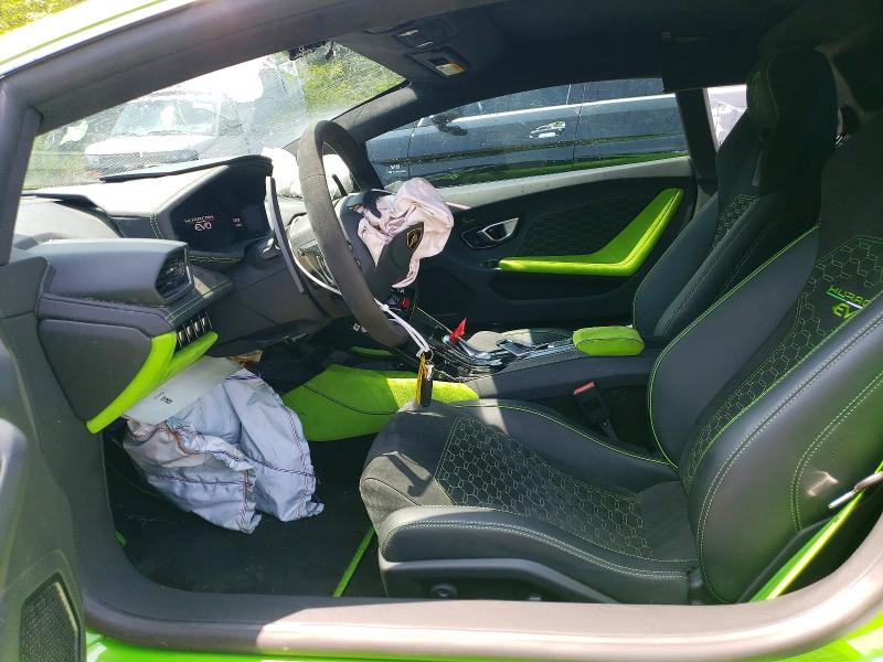 2023 Lamborghini Huracan VIN ZHWUF5ZF1PLA22581 COPART salvage auction — SIDE, Nj - Junk Title Certificate, sold $40,750 on 2026-07-30 (photo 7)