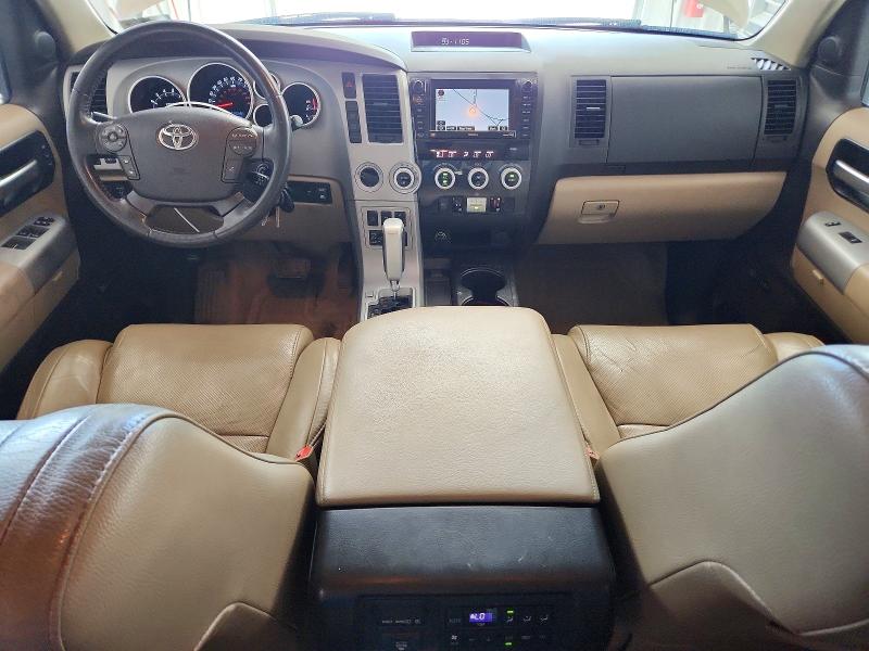 2008 Toyota Sequoia VIN 5TDBY67A28S001291 COPART salvage auction — NORMAL WEAR, WV - CERTIFICATE OF TITLE, sold $2,150 on 2026-07-09 (photo 8)