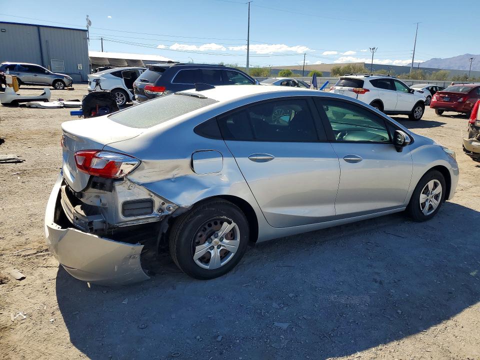 2017 Chevrolet Cruze VIN 1G1BC5SM0H7157567 COPART salvage auction — REAR END, Nv - Salvage Title, sold $1,650 on 2026-07-30 (photo 3)