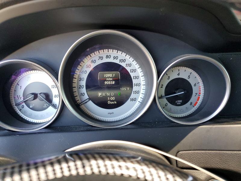2015 Mercedes-benz C-klasse VIN WDDGJ4HB7FG385734 COPART salvage auction — MINOR DENT/SCRATCHES, Ca - Cert Of Title-Salvaged, sold $1,050 on 2026-07-30 (photo 9)