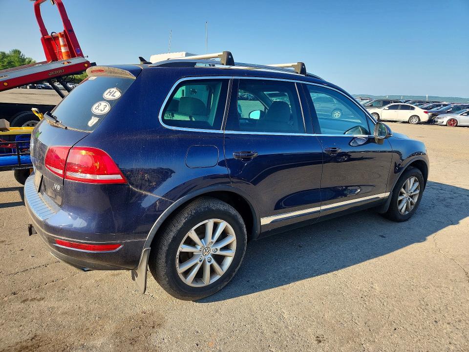2013 Volkswagen Touareg VIN WVGEF9BP3DD001589 COPART salvage auction — SIDE, Pa - Certificate Of Salvage, sold $1,250 on 2026-08-07 (photo 3)