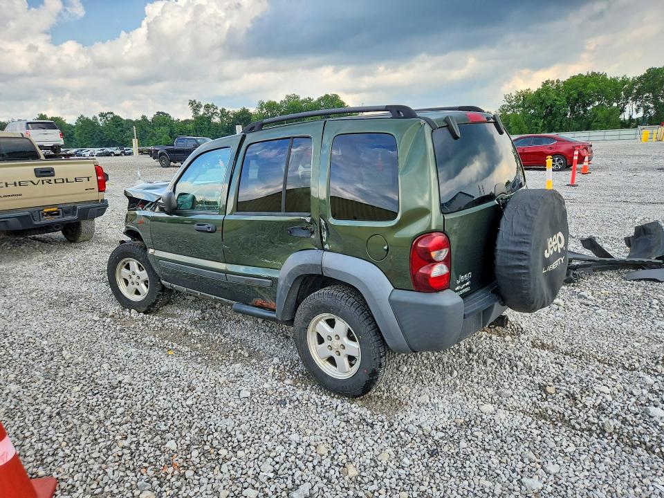 2007 Jeep Liberty VIN 1J4GL48K87W543391 COPART salvage auction — FRONT END, Oh - Cert Of Title-Salvage, sold $275 on 2026-07-28 (photo 2)