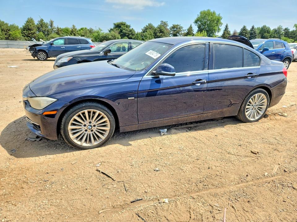 2013 BMW VIN WBA3B3C51DF532180 COPART salvage auction — FRONT END, Il - Salvage Certificate, sold $1,700 on 2026-08-11 (photo 1)