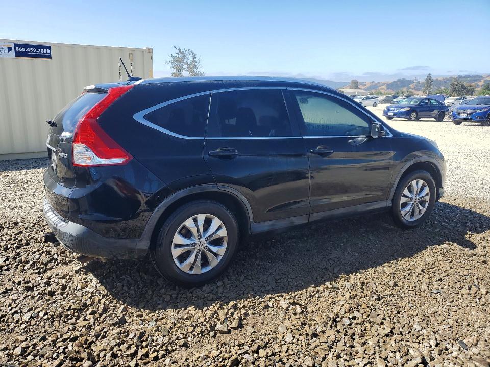 2012 Honda Cr-v VIN JHLRM4H75CC009934 COPART salvage auction — MINOR DENT/SCRATCHES, CA - CERTIFICATE OF TITLE, sold $2,700 on 2026-07-30 (photo 3)