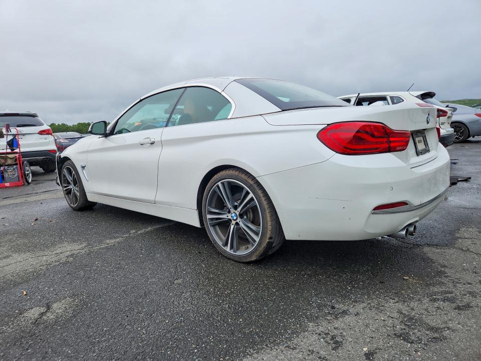 2018 BMW 4er VIN WBA4Z1C50JEC73464 COPART salvage auction — FRONT END, Ny - Mv-907A Salvage Certificate, sold $5,800 on 2026-08-07 (photo 2)