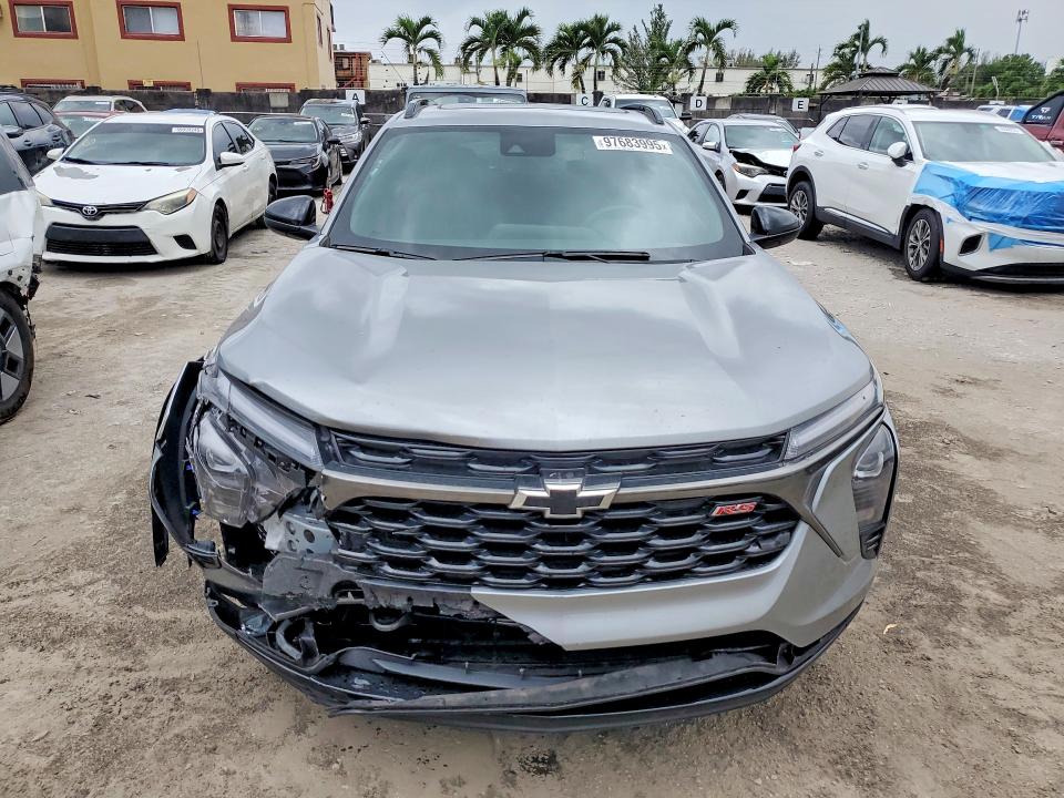 2024 Chevrolet Trax VIN KL77LJE29RC116151 COPART salvage auction — FRONT END, Fl - Cert Of Title Slvg Rebuildable, sold $11,300 on 2026-07-14 (photo 5)