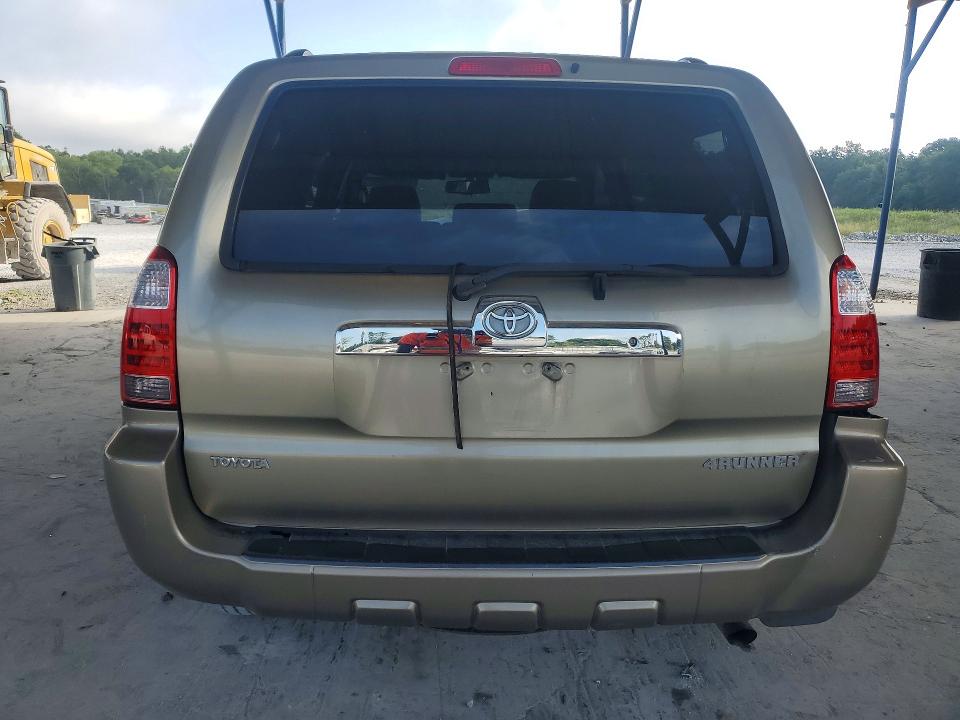2007 Toyota 4runner VIN JTEZU14R078066601 COPART salvage auction — ROLLOVER, GA - CERT OF TITLE-SALVAGE (P), sold $1,650 on 2026-07-23 (photo 6)