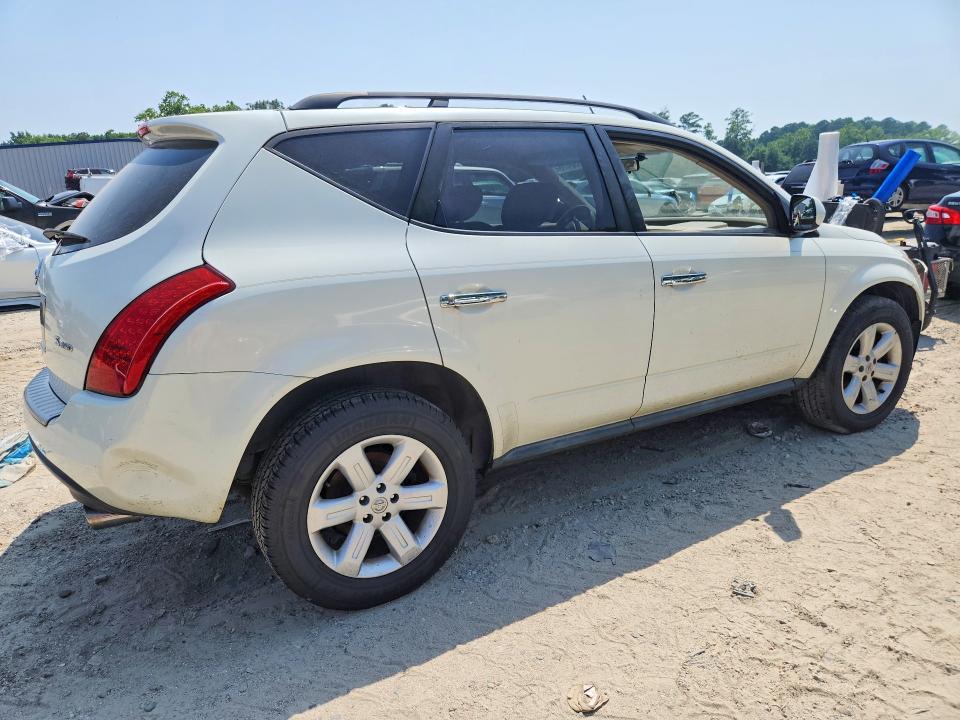 2006 Nissan Murano VIN JN8AZ08W86W546185 COPART salvage auction — MECHANICAL, Va - Certificate Of Title, sold $150 on 2026-07-21 (photo 3)