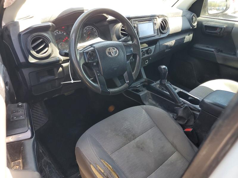 2016 Toyota Tacoma VIN 5TFRX5GNXGX071757 COPART salvage auction — FRONT END, Nv - Salvage Title, sold $150 on 2026-07-28 (photo 8)
