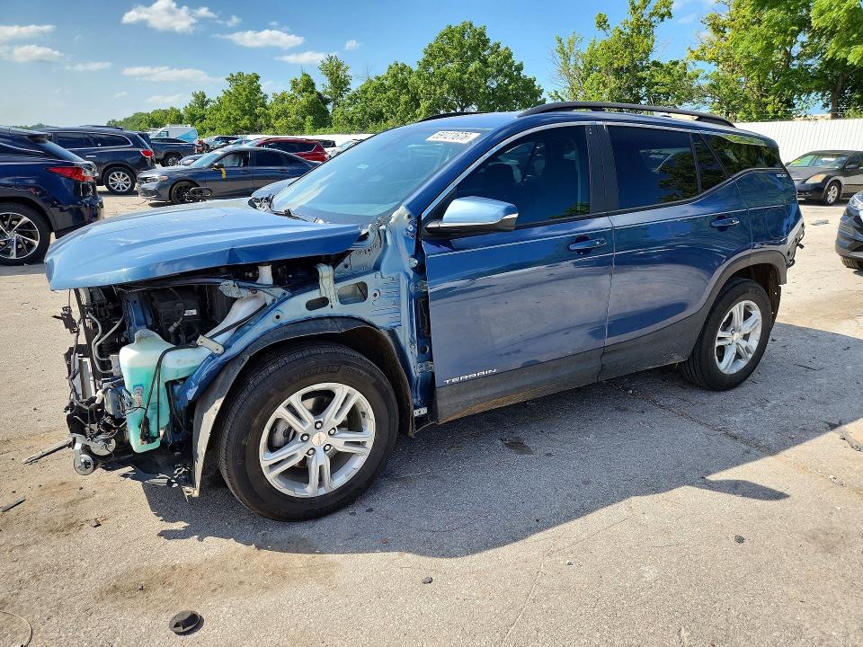 2024 Gmc Terrain VIN 3GKALMEG1RL176844 COPART salvage auction — FRONT END, Mo - Salvage Certificate Of Title, sold $7,300 on 2026-08-21 (photo 1)