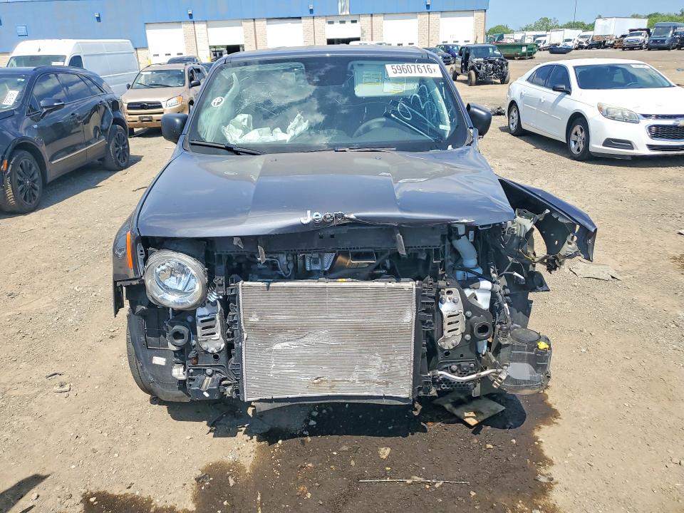 2023 Jeep VIN ZACNJDB10PPP71933 COPART salvage auction — FRONT END, Fl - Certificate Of Destruction, sold $3,200 on 2026-07-27 (photo 5)