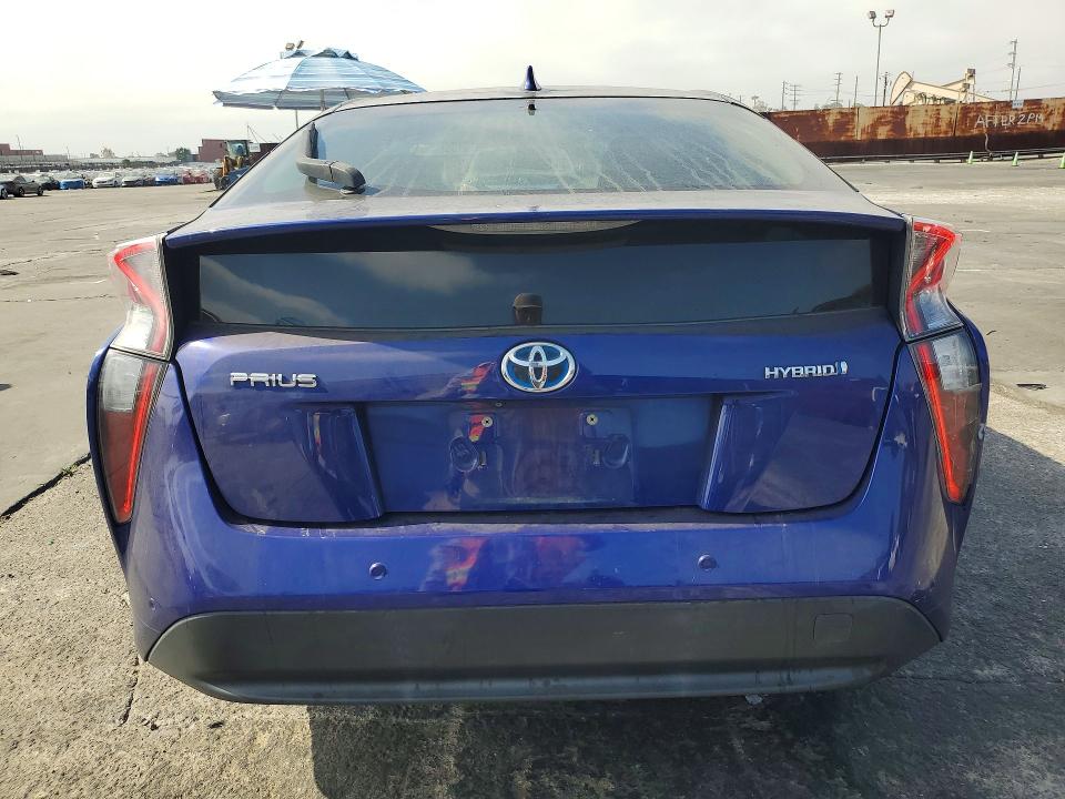 2017 Toyota Prius VIN JTDKBRFU2H3045713 COPART salvage auction — FRONT END, Ca - Salvage Certificate, sold $1,000 on 2026-07-31 (photo 6)