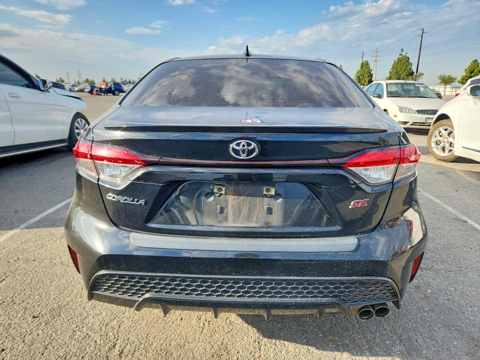 2020 Toyota Corolla VIN JTDS4RCE6LJ038680 COPART salvage auction — FRONT END, Ca - Cert Of Title-Salvaged, sold $4,350 on 2026-07-16 (photo 6)