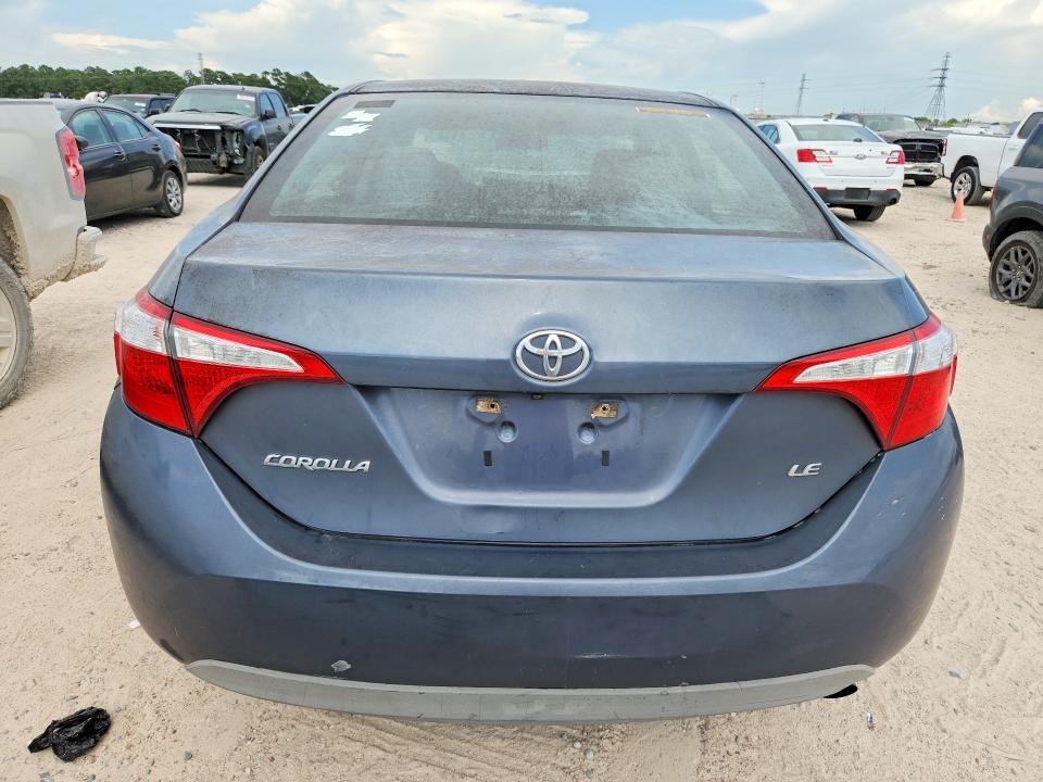 2016 Toyota Corolla VIN 5YFBURHE6GP452293 COPART salvage auction — FRONT END, Tx - Certificate Of Title, sold $1,450 on 2026-07-10 (photo 6)