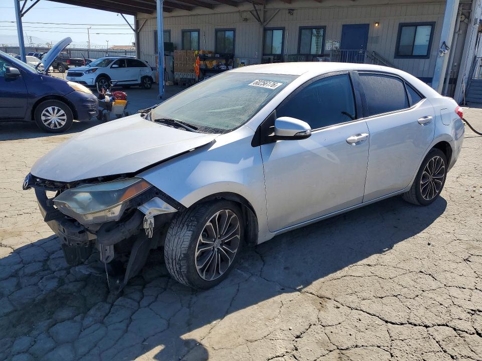 2016 Toyota VIN 5YFBURHE0GP550011 COPART salvage auction — FRONT END, Ca - Salvage Certificate, sold $1,600 on 2026-07-30 (photo 1)