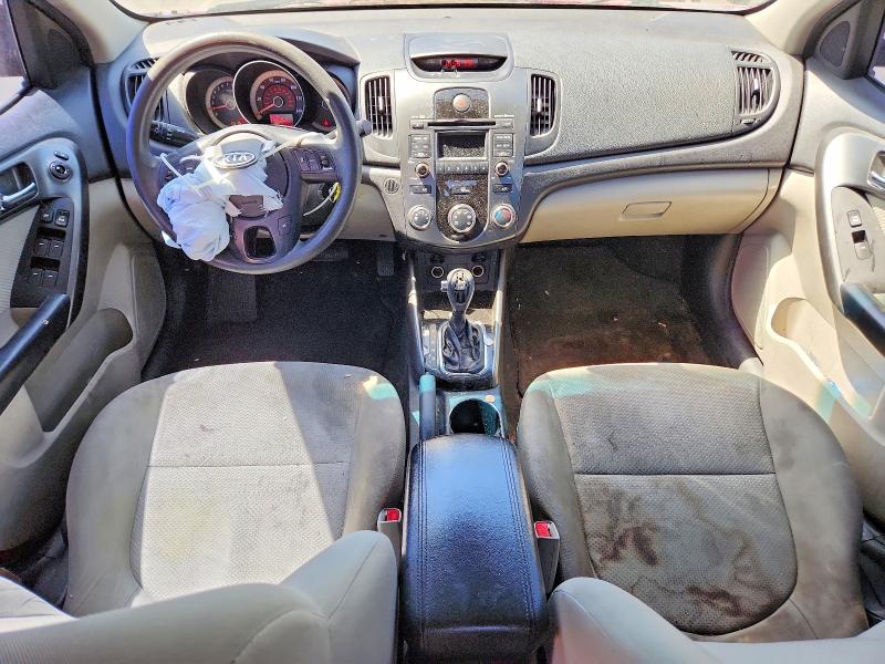 2013 Kia Forte VIN KNAFU4A26D5740230 COPART salvage auction — FRONT END, Ca - Salvage Certificate, sold $875 on 2026-07-23 (photo 8)