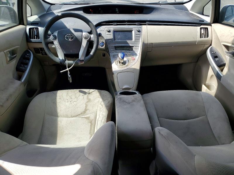 2014 Toyota Prius VIN JTDKN3DU4E0380735 COPART salvage auction — FRONT END, Ca - Salvage Certificate, sold $200 on 2026-07-29 (photo 8)
