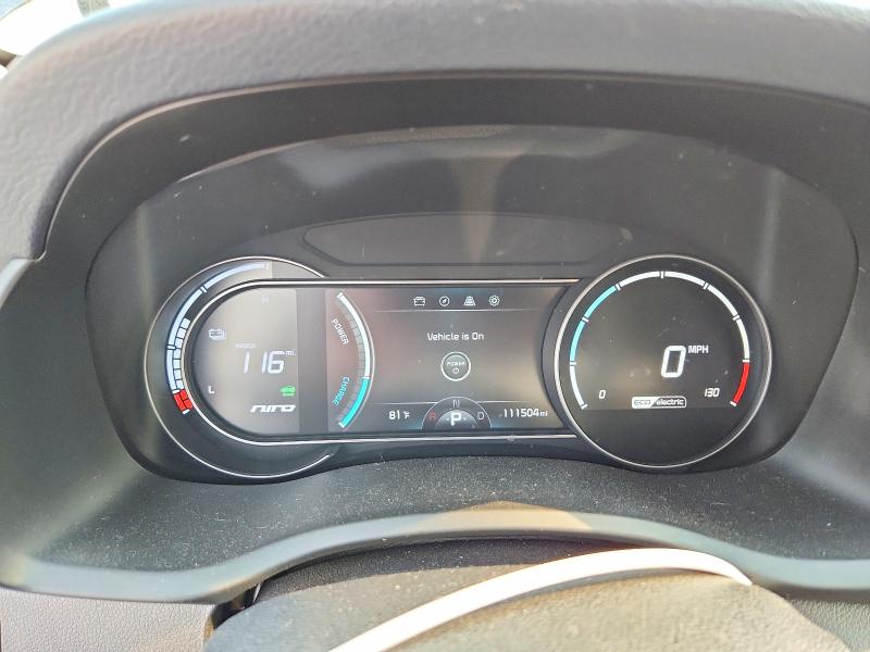 2019 Kia Niro VIN KNDCE3LG8K5010029 COPART salvage auction — REAR END, Oh - Cert Of Title-Salvage, sold $6,500 on 2026-07-31 (photo 9)
