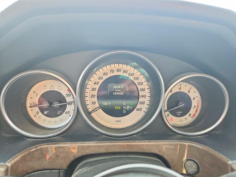 2014 Mercedes-benz E-klasse VIN WDDHF5KB1EA841510 COPART salvage auction — HAIL, Tx - Certificate Of Title, sold $200 on 2026-07-28 (photo 9)