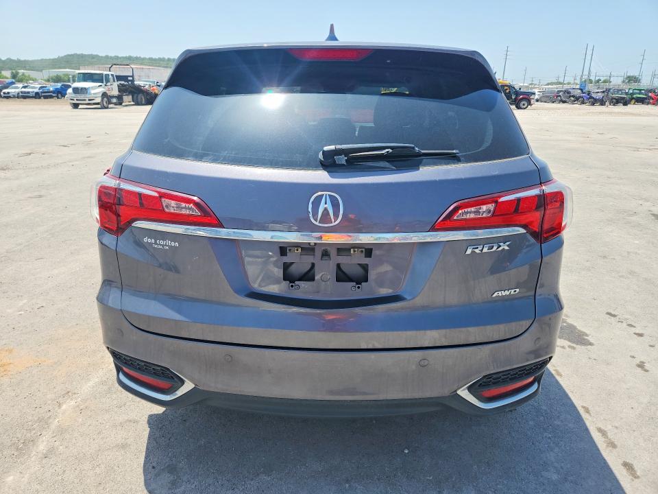 2017 Acura Rdx VIN 5J8TB4H76HL026209 COPART salvage auction — HAIL, Ok - Certificate Of Title, sold $850 on 2026-07-24 (photo 6)