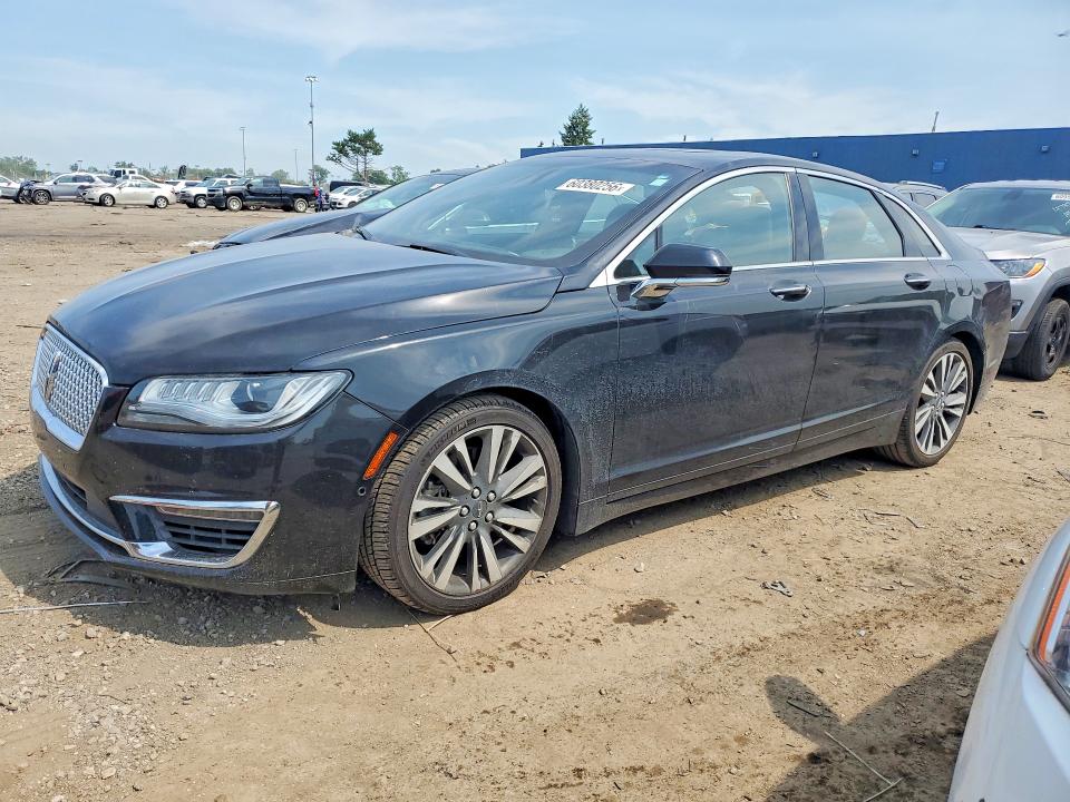 2019 Lincoln Mkz VIN 3LN6L5FC1KR633931 COPART salvage auction — HAIL, Mi - Cert Of Title-Rebuilt Salvage, sold $8,100 on 2026-07-17 (photo 1)